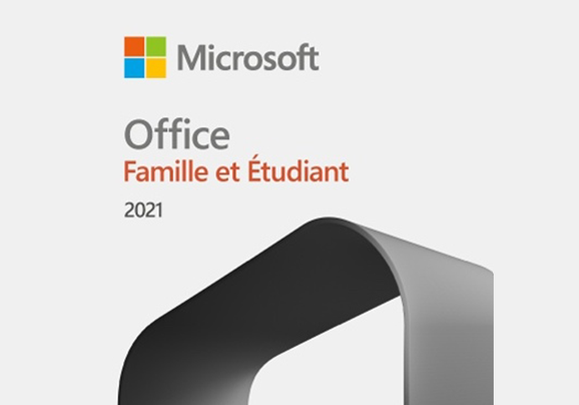 Microsoft Office Famille et Étudiant 2021