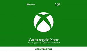 Microsoft Xbox Carta Regalo 10€