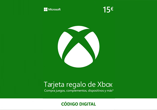 Microsoft Xbox Live Tarjeta Regalo 15€