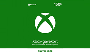 Microsoft Xbox Live Gavekort 150 DKK