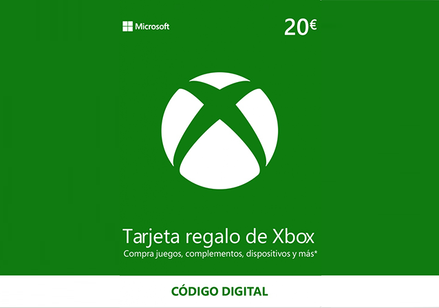 Microsoft Xbox Live Tarjeta Regalo 20€