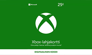 Microsoft Xbox Lahjakortti 25 €