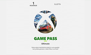 Microsoft Xbox Game Pass Ultimate 1 Kk Jäsenyys