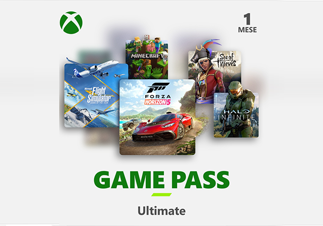 Microsoft Xbox Ultimate Game Pass 1 Mese