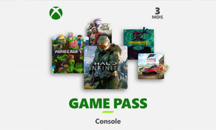 Microsoft Xbox Game Pass 3 Mois Abonnement