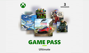 Microsoft Xbox Game Pass Ultimate 3 Måneder