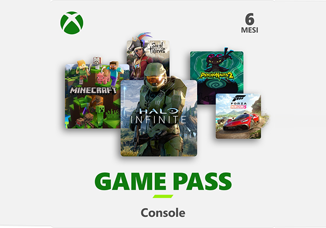 Microsoft Xbox Game Pass 6 Måneder