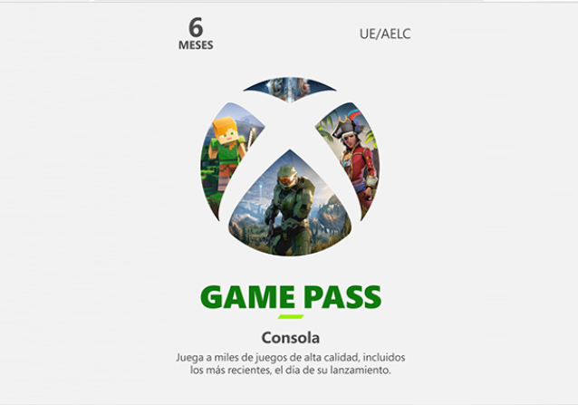Microsoft Xbox Game Pass 6 Meses Suscripción